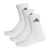 CALCETIN ADIDAS CUSH CRW 3PP BLANCO/BLANCO/NEGR