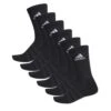 CALCETINES ADIDAS CUSH CRW PACK 6PP NEGROS -Pelotas Equipo Tienda calcetines adidas cush crw pack 6pp negros