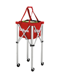 CARRO PELOTAS DE TENIS Y PADEL WILSON TENNIS COACH 150