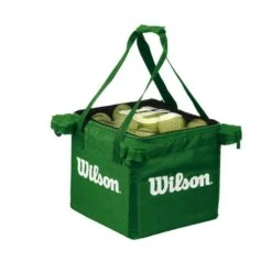 CESTA WILSON PARA PELOTAS ENTRENAMIENTO VERDE LIMA