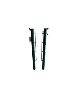 JUEGO POSTES PADEL METALICOS Ø 80 MM FIJOS