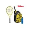 KIT RAQUETA WILSON MINIONS 25 -Pelotas Equipo Tienda kit raqueta wilson minions 25