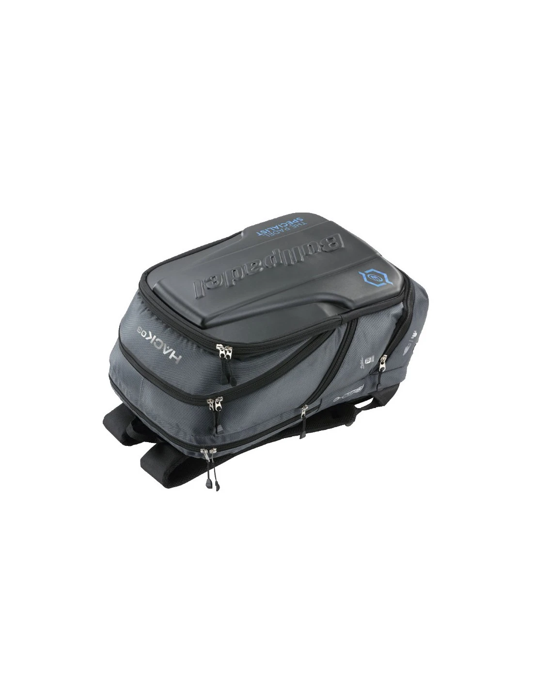 MOCHILA BULLPADEL BPM-23001 HACK GRIS 6 MOCHILA BULLPADEL BPM-23001 HACK GRIS - Imagen 4