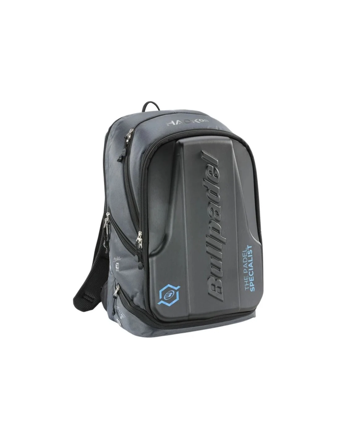 MOCHILA BULLPADEL BPM-23001 HACK GRIS 3 MOCHILA BULLPADEL BPM-23001 HACK GRIS