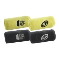 MUÑEQUERA BULLPADEL BPMU-WPT2312 LIMON/NEGRA 2023