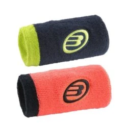 MUÑEQUERAS BULLPADEL BPMU223 FW MARINO/CORAL FLUOR