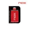 NOX MUÑEQUERA BLISTER 2UD ROJA CON LOGO BLANCO -Pelotas Equipo Tienda munequeras nox roja logo blanco x2
