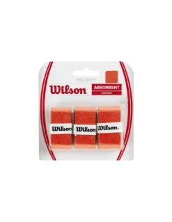 OVERGRIP WILSON PRO SOFT NARANJA X3