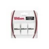OVERGRIPS WILSON PROFILE BLANCO X3 -Pelotas Equipo Tienda overgrips wilson profile blanco x3
