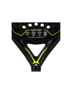 PALA ADIDAS ADIPOWER 3.2 BLACK/YELLOW -Pelotas Equipo Tienda pala adidas adipower 32 black yellow 3