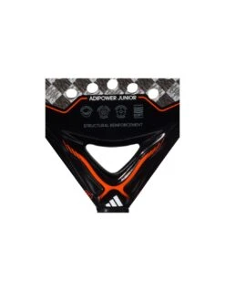 PALA ADIDAS Adipower Junior 3.2 BLACK/ORANGE -Pelotas Equipo Tienda pala adidas adipower junior 32 black orange 3