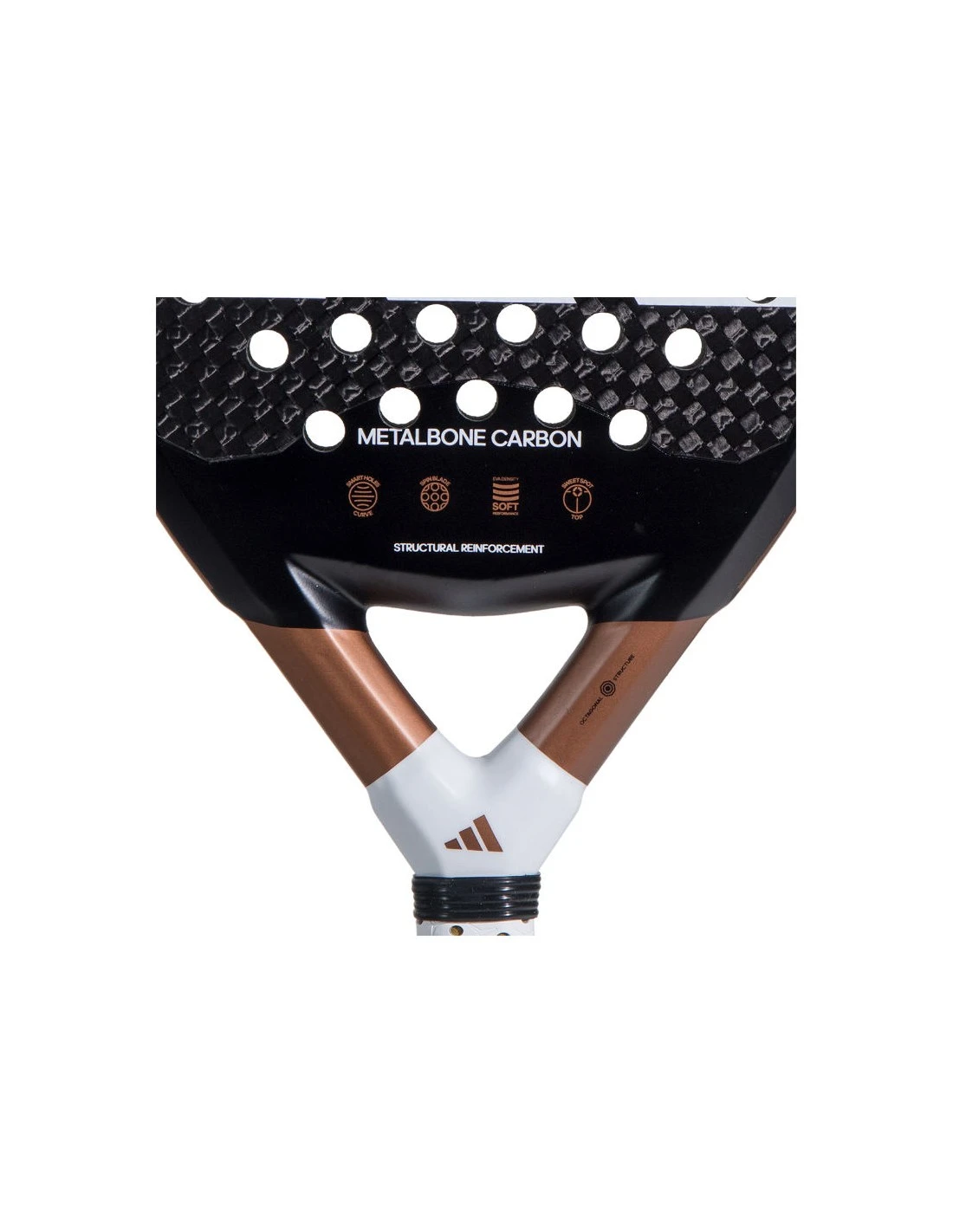 PALA ADIDAS Metalbone CARBON BLACK/BRONZE 6 PALA ADIDAS Metalbone CARBON BLACK/BRONZE - Imagen 4