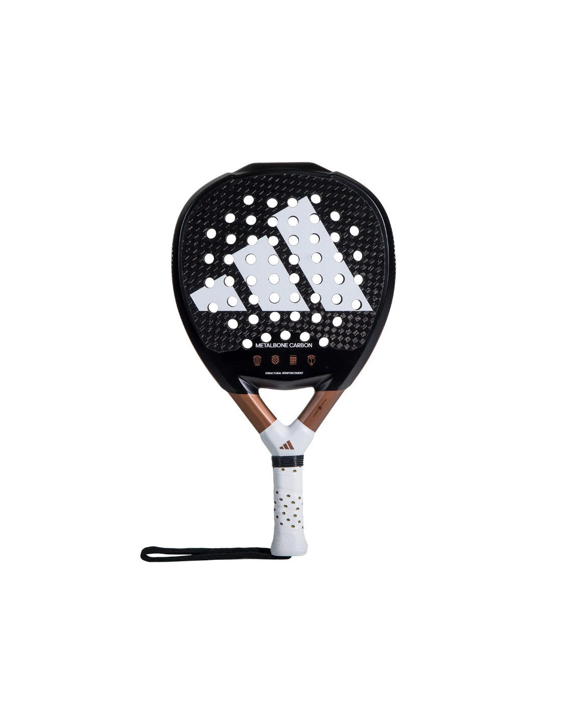 PALA ADIDAS Metalbone CARBON BLACK/BRONZE 3 PALA ADIDAS Metalbone CARBON BLACK/BRONZE