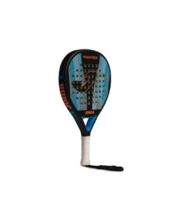 PALA JOMA MASTER NEGRO/TURQ FL -Pelotas Equipo Tienda pala padel joma master negro turquesa fluor 1