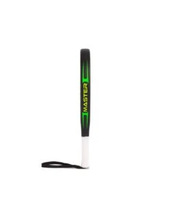PALA JOMA MASTER NEGRO/VERDE FL -Pelotas Equipo Tienda pala padel joma master negro verde fluor 1