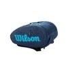 PALETERO WILSON SUPER TOUR NAVY -Pelotas Equipo Tienda paletero wilson super tour navy