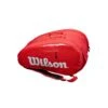 PALETERO WILSON SUPER TOUR Rojo -Pelotas Equipo Tienda paletero wilson super tour rojo