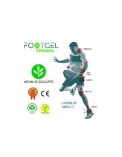 PLANTILLA DE GEL TÉCNICO PADEL FOOTGEL 11 PLANTILLA DE GEL TÉCNICO PADEL FOOTGEL -Pelotas Equipo Tienda plantilla de gel tecnico padel footgel 4