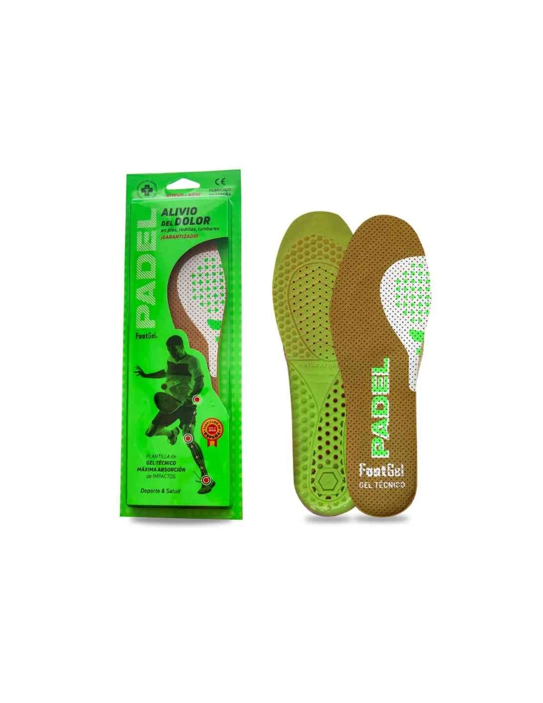 PLANTILLA DE GEL TÉCNICO PADEL FOOTGEL 3 PLANTILLA DE GEL TÉCNICO PADEL FOOTGEL