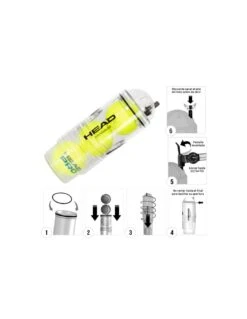 PRESURIZADOR DE PELOTAS HEAD X3 BOMBA -Pelotas Equipo Tienda presurizador de pelotas head x3 bomba 4