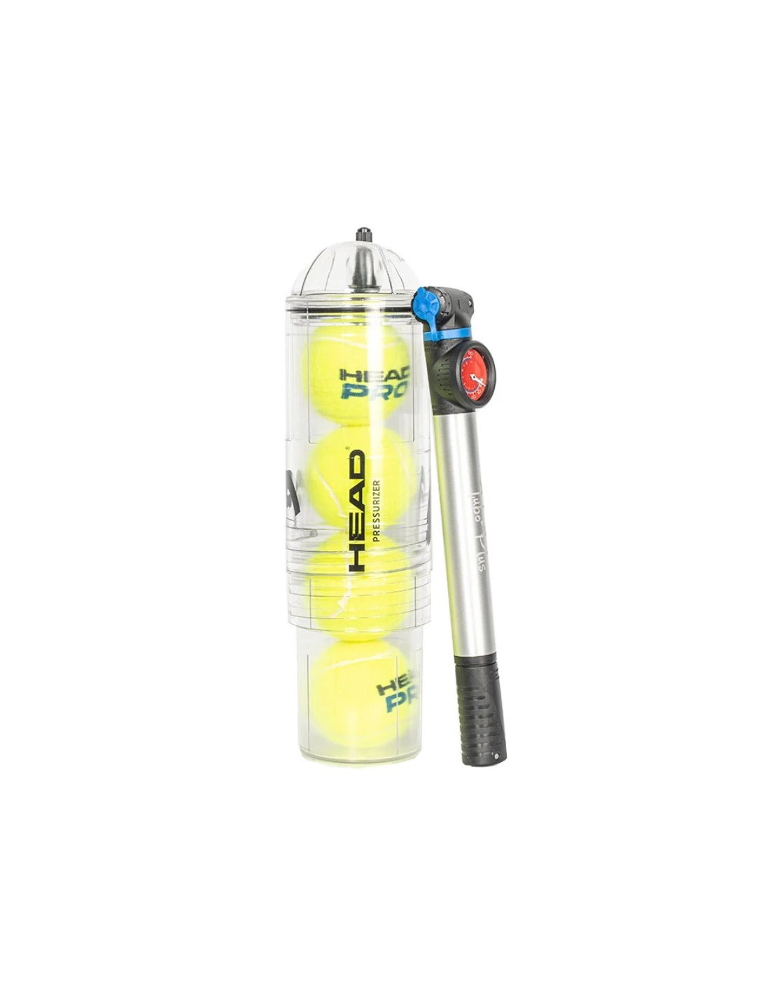 PRESURIZADOR DE PELOTAS HEAD X4 BOMBA 4 PRESURIZADOR DE PELOTAS HEAD X4 BOMBA - Imagen 2
