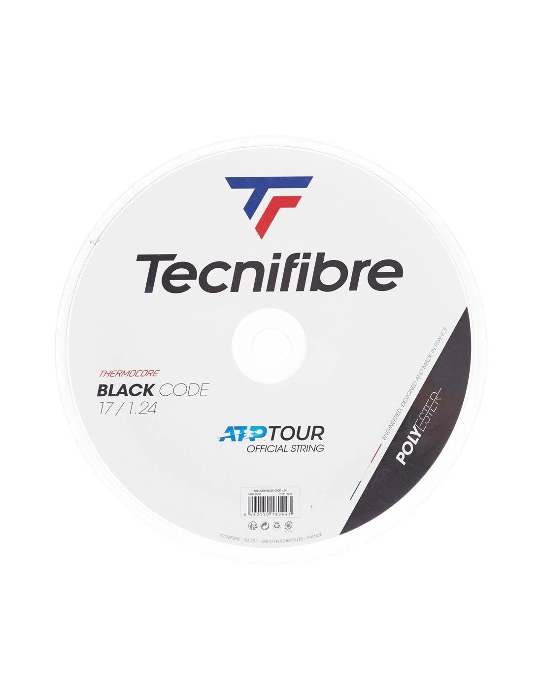 CORDAJE TECNIFIBRE Black Code 200 Mts 1.24 3 CORDAJE TECNIFIBRE Black Code 200 Mts 1.24