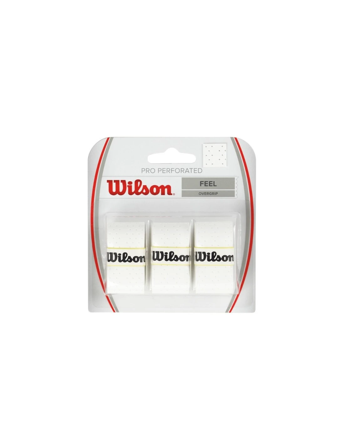 WILSON PRO OVERGRIP PERFORADO X3 4 WILSON PRO OVERGRIP PERFORADO X3 - Imagen 2