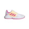 ZAPATILLA ADIDAS COURTJAM XJ FTWR WHITE/SCREAMING PINK -Pelotas Equipo Tienda zapatilla adidas courtjam xj ftwr whitescreaming pink