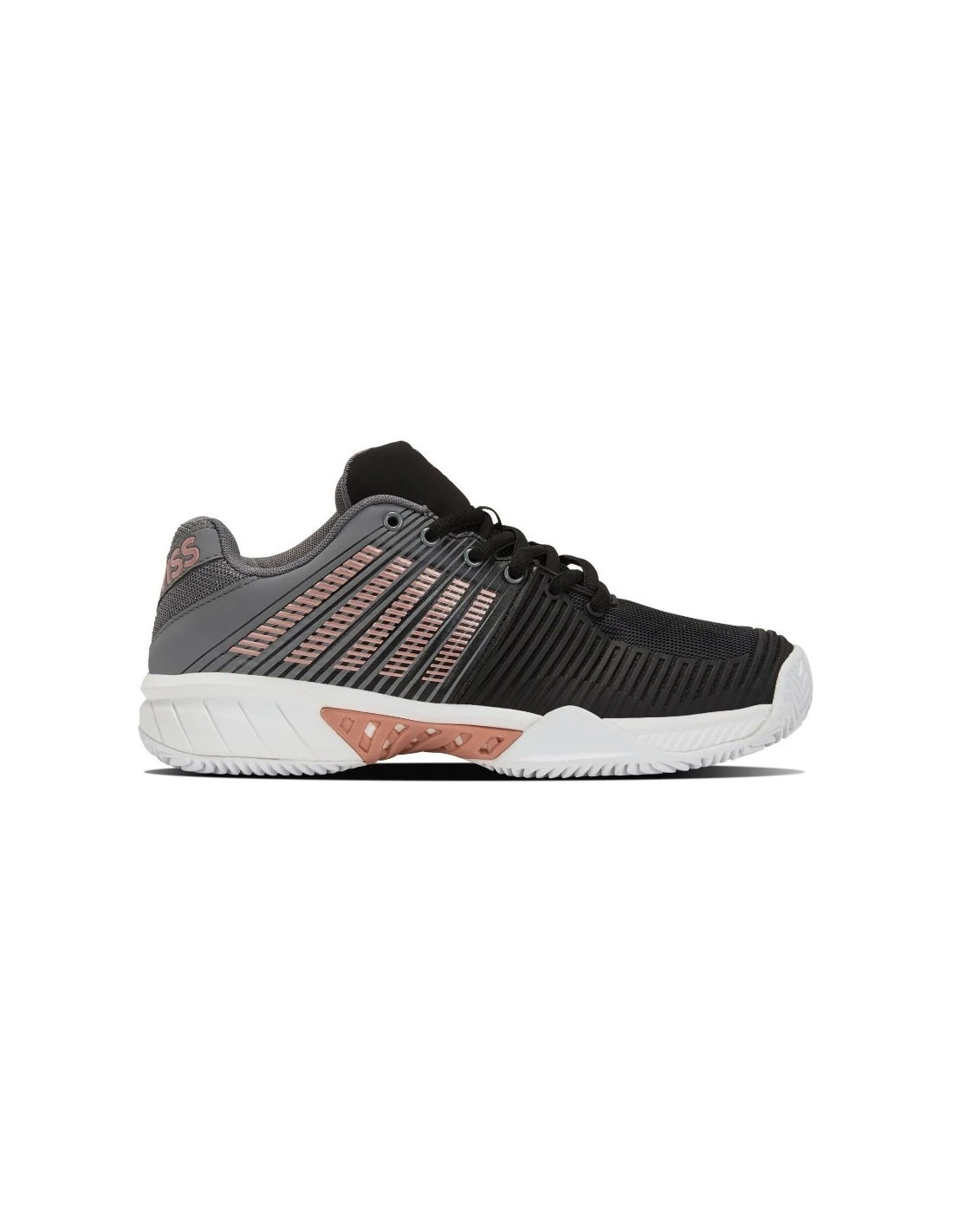ZAPATILLA K-SWISS EXPRESS LIGHT 2 HB BLK/STEL/ROSE 3 ZAPATILLA K-SWISS EXPRESS LIGHT 2 HB BLK/STEL/ROSE