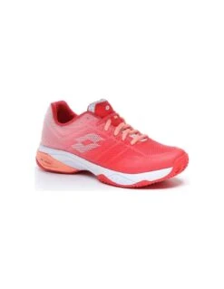 ZAPATILLA LOTTO MIRAGE 300 II CLAY W RED FL/WH -Pelotas Equipo Tienda zapatilla lotto mirage 300 ii clay w red flwh 2
