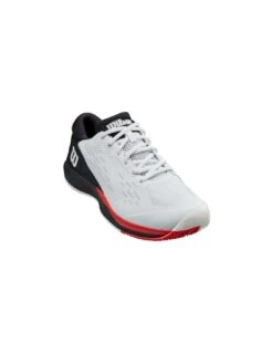 ZAPATILLA WILSON RUSH PRO ACE CLAY Wh/Bk/Poppy Red -Pelotas Equipo Tienda zapatilla wilson rush pro ace clay whbkpoppy red 2