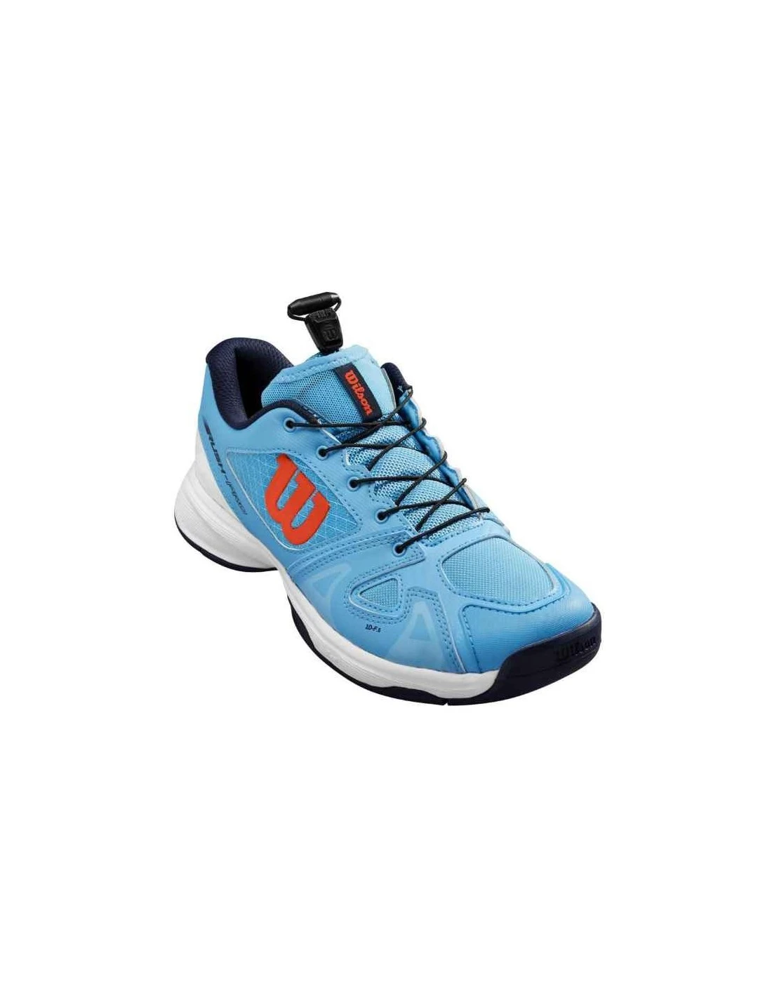 Zapatilla Wilson RUSH PRO JR QL Bonnie Blu/Wh/Tangerine 5 Zapatilla Wilson RUSH PRO JR QL Bonnie Blu/Wh/Tangerine - Imagen 3